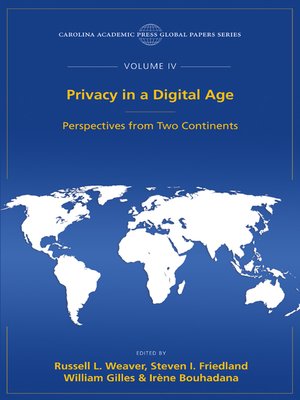 cover image of Privacy in a Digital Age: Perspectives from Two Continents